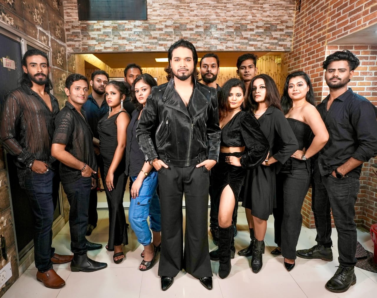 Today at Jit Basu’s Modelling & Grooming Institute