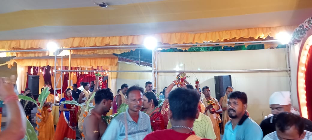 শ্রী জগন্নাথ পূজা কমিটি, পর্ণশ্রী সাউথ ব্লক ক্লাবের গীতা মহাযজ্ঞের উদ্বোধন