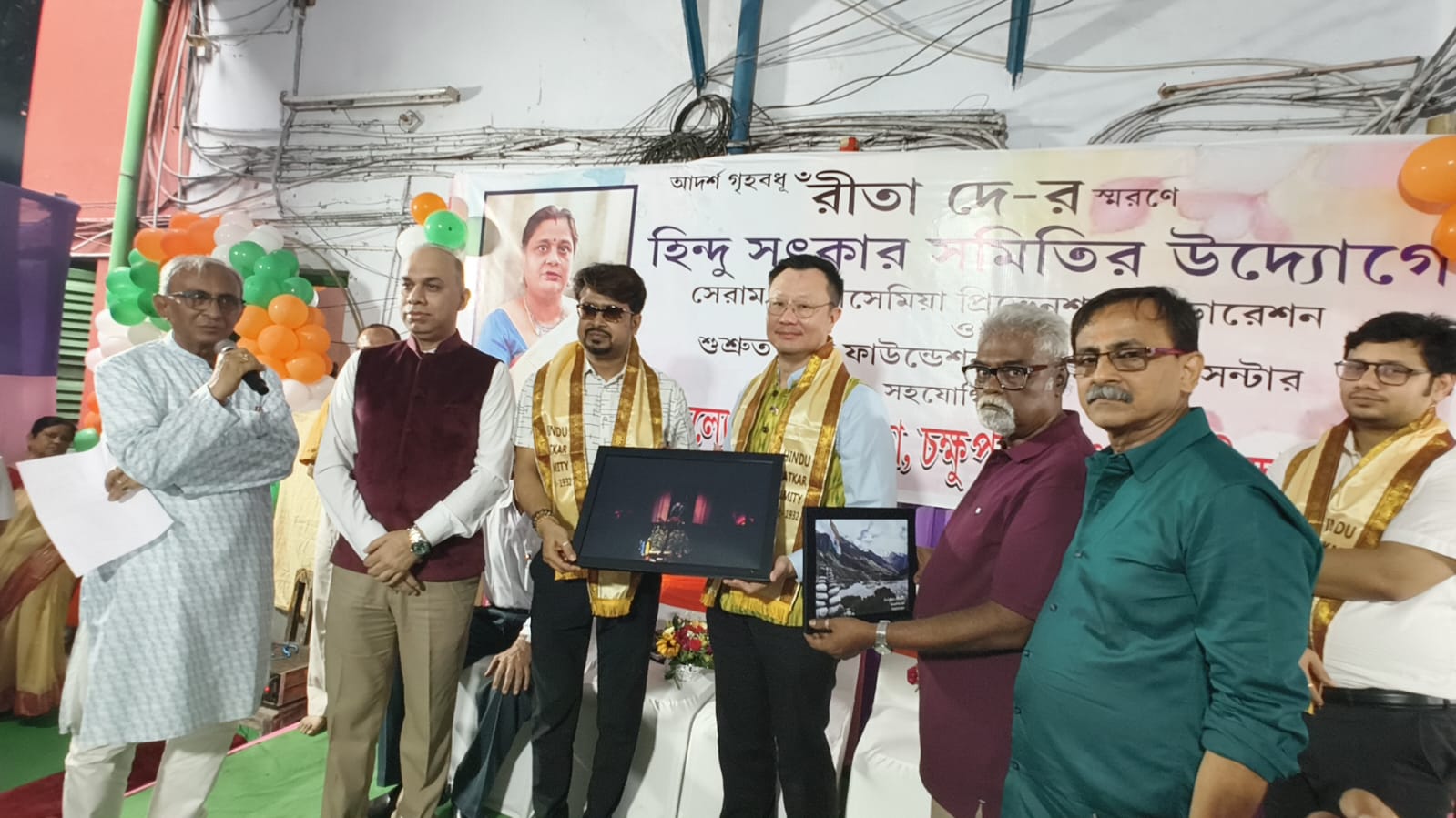 ‘হিন্দু সৎকার সমিতি’র পরিচালনায় বিনা মূল্যের স্বাস্থ্য শিবির-