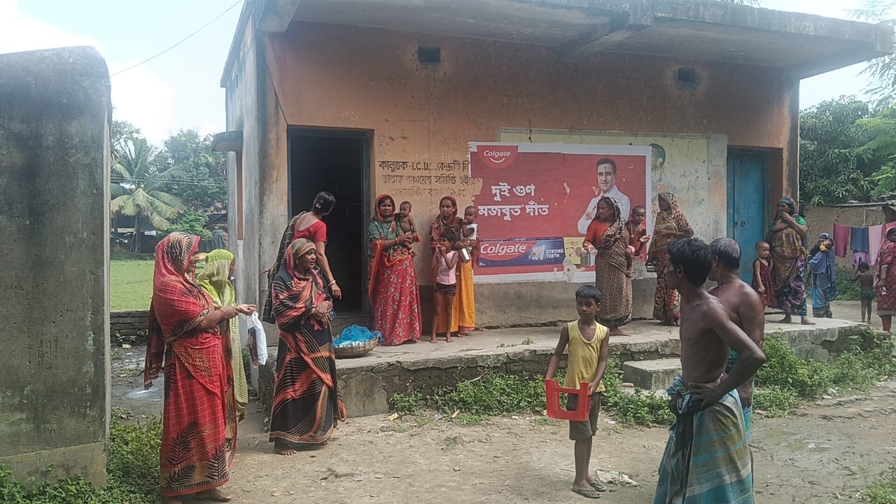 তরকারিহীন মিড ডে মিল ভাতাড়ের কালুত্তাকে