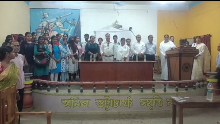 মেডিটেশন ক্যাম্প মানকর কলেজে