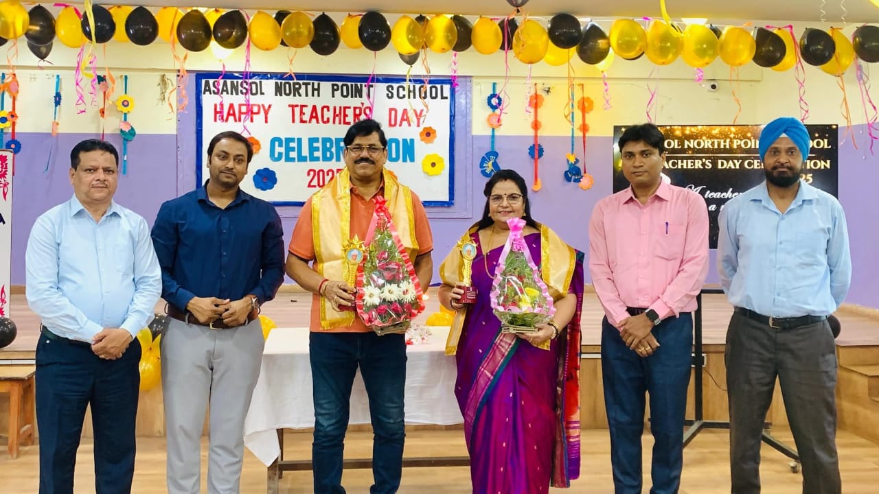 আসানসোল নর্থ পয়েন্ট স্কুলে পালিত হলো ‘শিক্ষক দিবস’