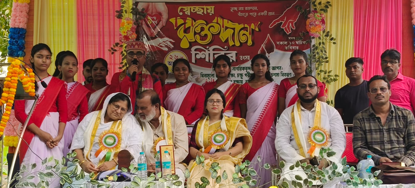 কদম্বগাছি কাঁঠালিয়া উন্নয়ন সংঘের রক্তদান, স্বাস্থ ও চক্ষু পরীক্ষা ও বৃক্ষ রোপণ।