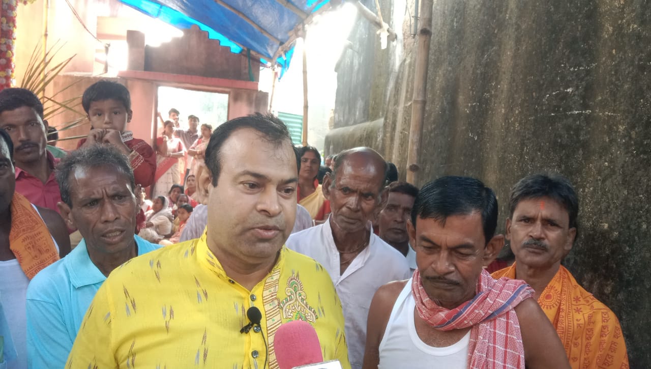 নারায়ন মন্দির সংস্কার পরবর্তীতে পুনঃপ্রতিষ্ঠা,লোকপুরের ডেমুরিয়ায়