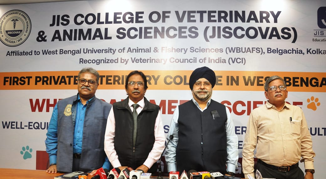 JIS Group Launches West Bengal’s First Private Veterinary College