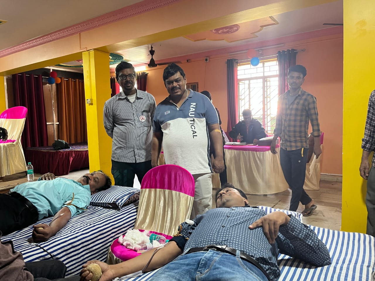 কন্যার জন্মদিনে রক্তদান শিবিরের আয়োজন করলেন দুর্গাপুরের চিকিৎসক দম্পতি