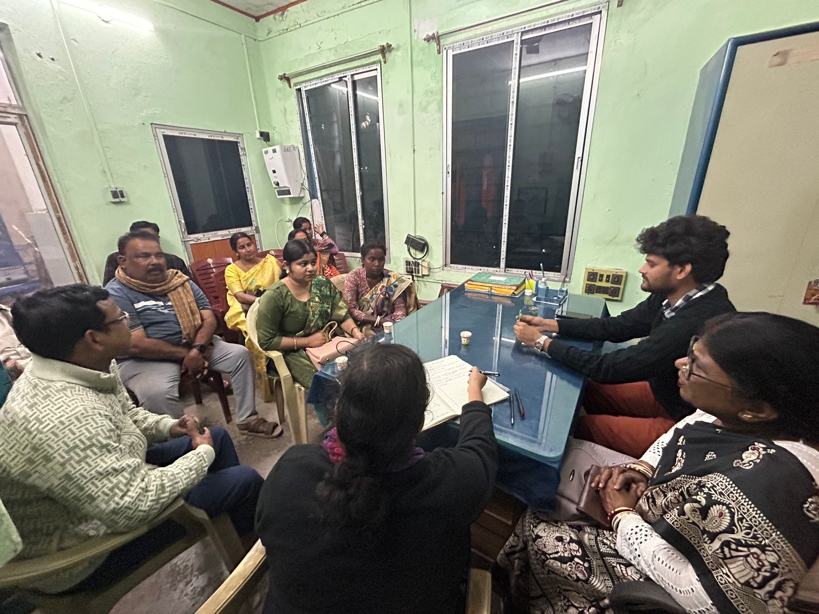 ভ্রাম্যমান চিকিৎসা গাড়ি বিষয়ক আলোচনা সভা- নাকড়াকোন্দা ব্লক প্রাথমিক স্বাস্থ্য কেন্দ্রে