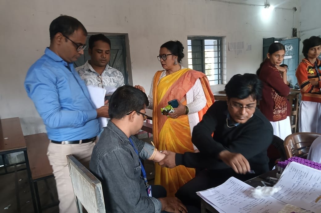 ছাত্রছাত্রীদের থ্যালাসেমিয়া স্ক্রিনিং টেস্ট