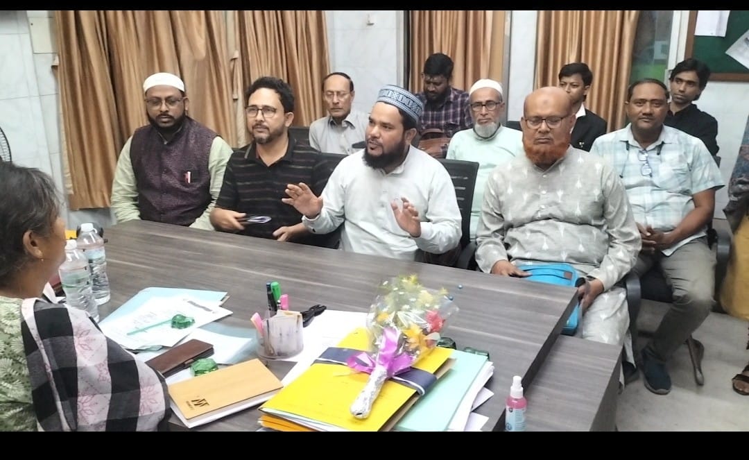 সংখ্যালঘু উন্নয়নে কাজ নিয়ে—উত্তর ২৪ পরগনার ডোমা ম্যাডামের সঙ্গে বেঙ্গল মাইনরিটি ফোরামের গুরুত্বপূর্ণ বৈঠক