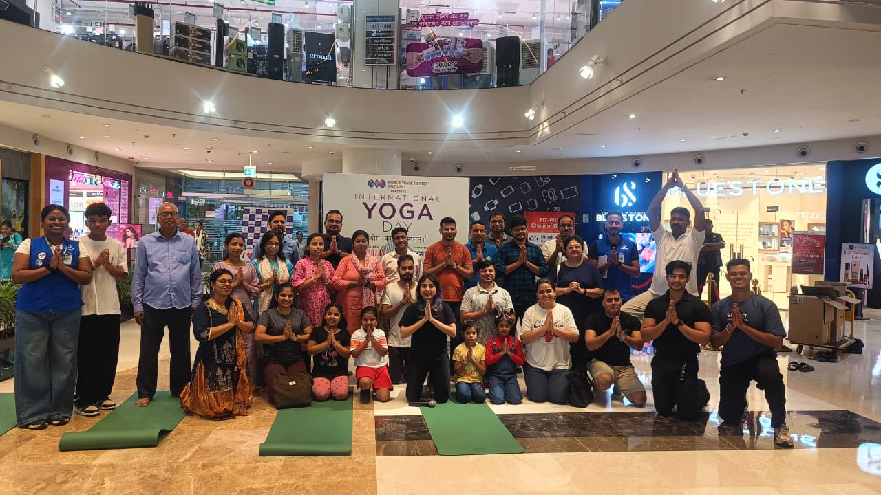 World Trade Center Salt Lake Celebrates International Yoga Day 2026 with a Community Wellness Initiative at Acropolis Mall