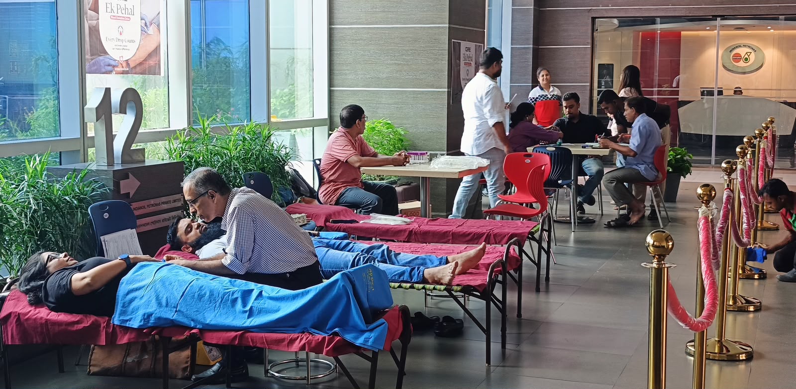 Merlin Group and CBRE Organise Blood Donation Drive with World Trade Center Salt Lake as Sustainability Partner and Acropolis Mall as the venue partner