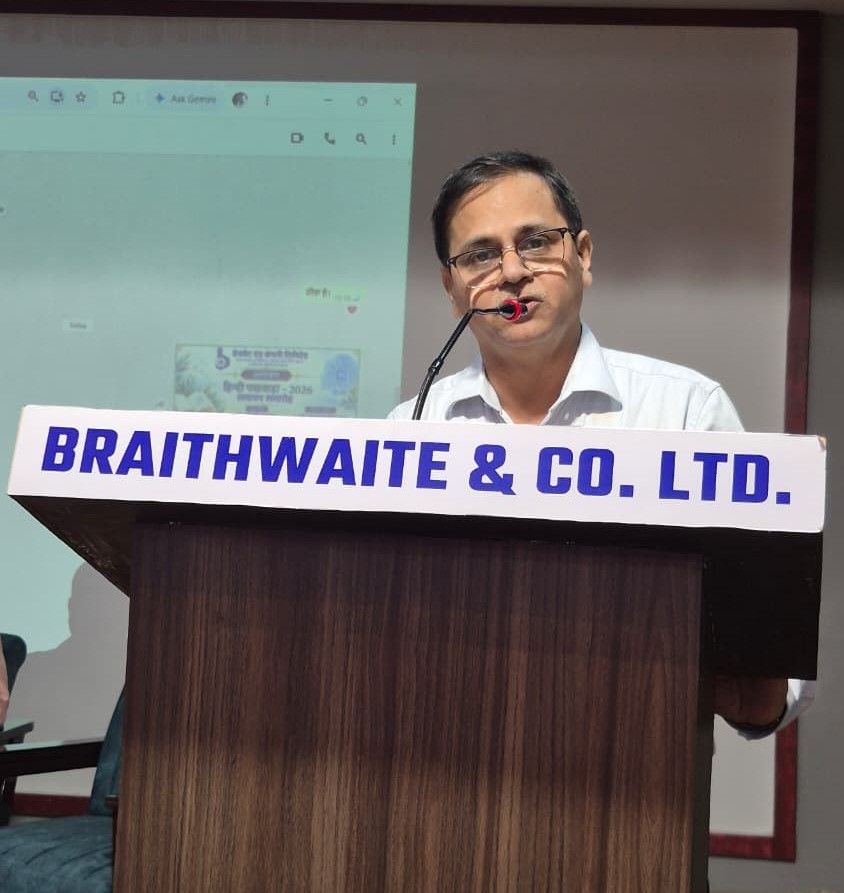 Grand Closing Ceremony of Hindi Fortnight–2026 at Braithwaite & Co. Limited