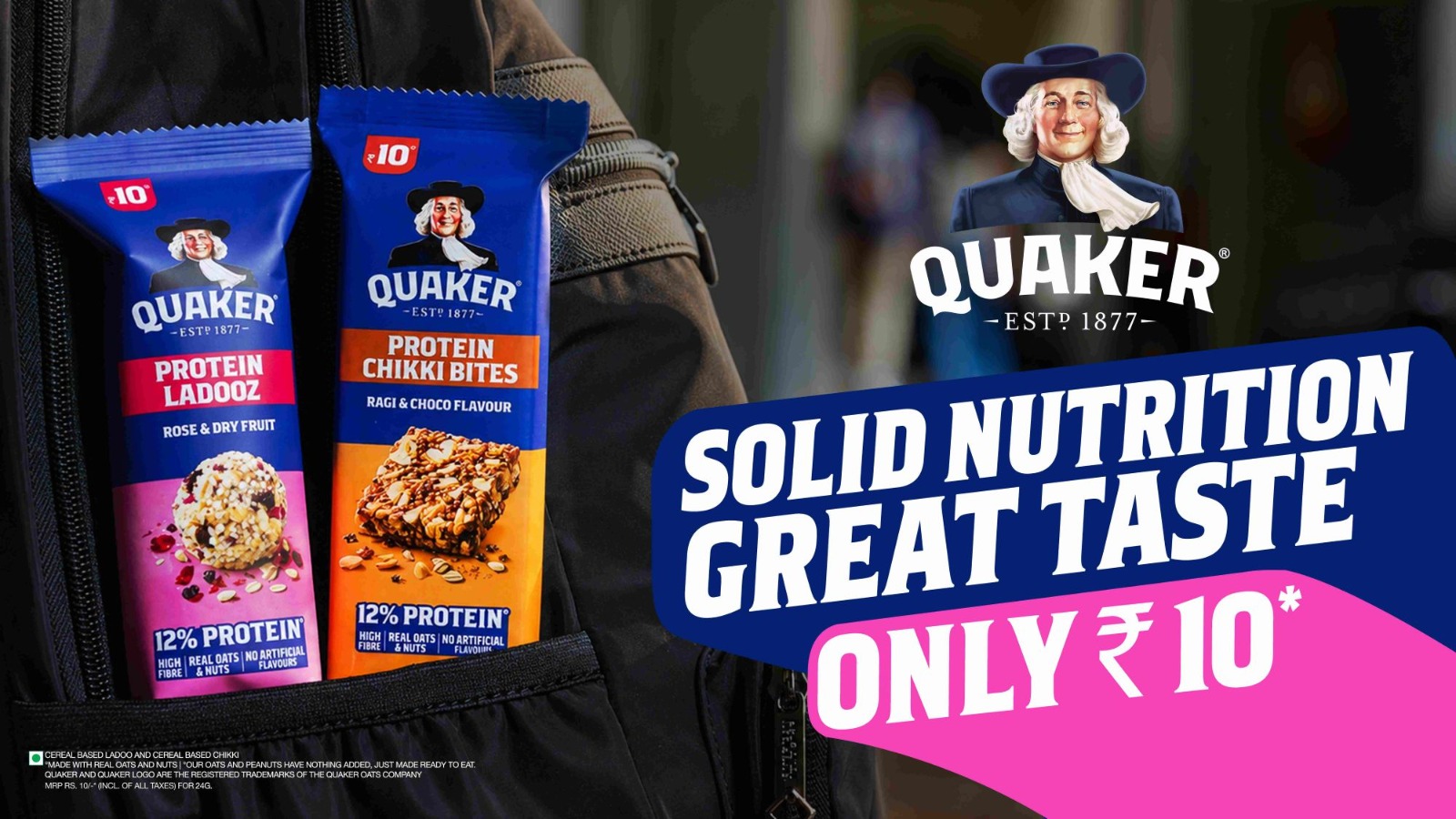 PepsiCo India expands better-for-you snacking with Quaker Ladooz and Chikki Bites
