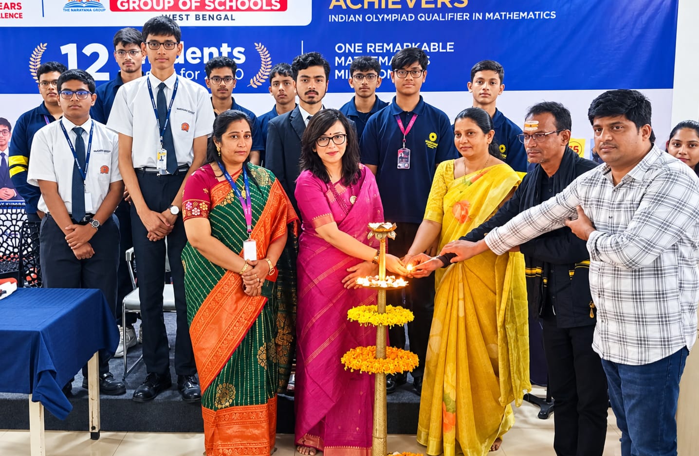 Narayana Group of Schools, West Bengal Celebrates 12 Students’ Achievement in IOQM 2026